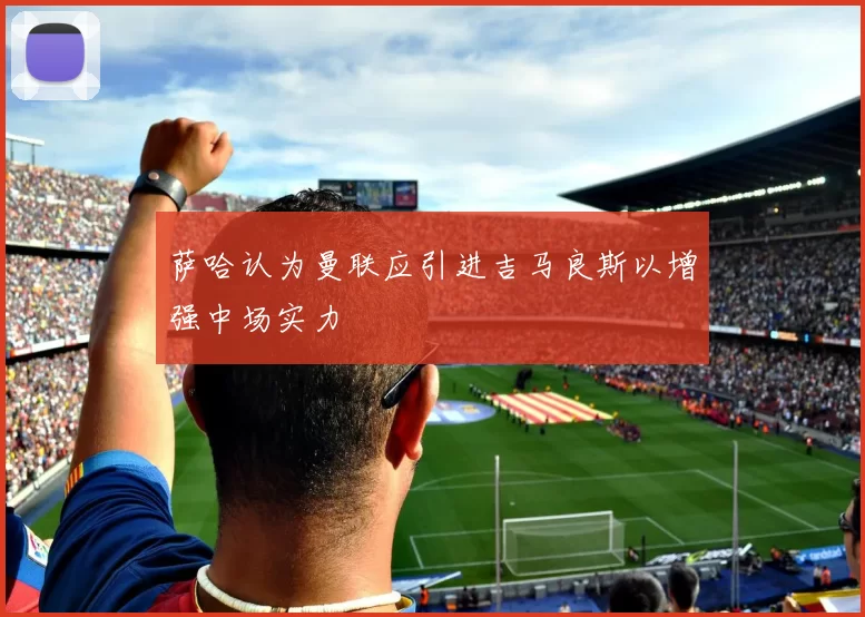 萨哈认为曼联应引进吉马良斯以增强中场实力